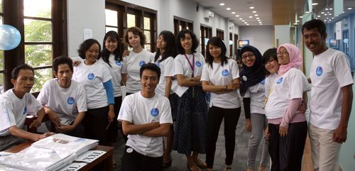 L'équipe de l'IFI Surabaya. - JPEG